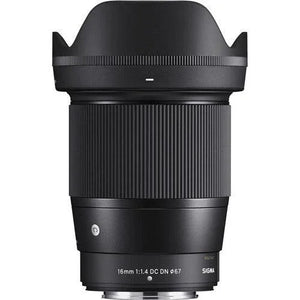 Sigma 16mm f/1.4 DC DN Contemporary Lens for FUJIFILM X at PROCAM | procam.com
