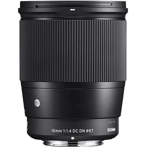 Sigma 16mm f/1.4 DC DN Contemporary Lens for Sony E-Mount at PROCAM | procam.com