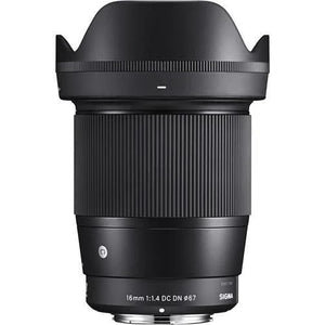Sigma 16mm f/1.4 DC DN Contemporary Lens for Sony E-Mount at PROCAM | procam.com