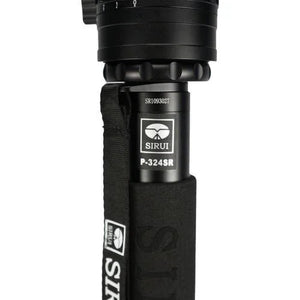 Sirui 10X Carbon Fiber 4 Section Monopod with Feet and VH10X Head at PROCAM | procam.com