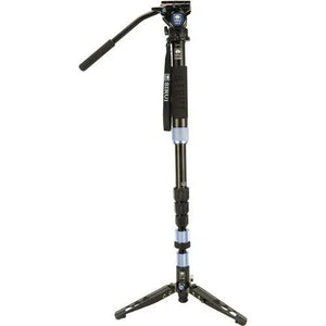 Sirui P204SR Aluminum 4 Section Monopod with Feet and VA5 Head at PROCAM | procam.com