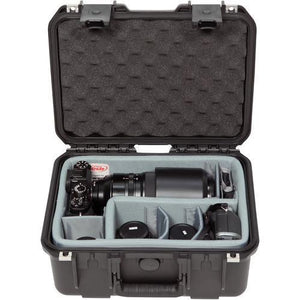 SKB iSeries 1309-6 Case with Think Tank Designed Photo Dividers & Lid Foam (Black) at PROCAM | procam.com