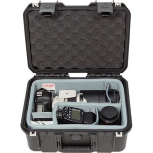 SKB iSeries 1309-6 Case with Think Tank Designed Photo Dividers & Lid Foam (Black) at PROCAM | procam.com