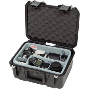 SKB iSeries 1309-6 Case with Think Tank Designed Photo Dividers & Lid Foam (Black) at PROCAM | procam.com