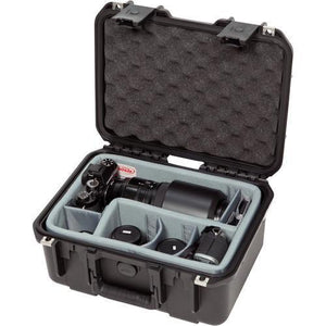 SKB iSeries 1309-6 Case with Think Tank Designed Photo Dividers & Lid Foam (Black) at PROCAM | procam.com
