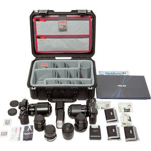 SKB iSeries 1510-6 Case with Think Tank-Designed Photo Dividers & Lid Organizer (Black) at PROCAM | procam.com