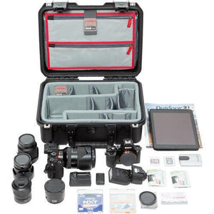 SKB iSeries 1510-6 Case with Think Tank-Designed Photo Dividers & Lid Organizer (Black) at PROCAM | procam.com