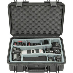 SKB iSeries 1711-6 Case with Think Tank-Designed Photo Dividers & Lid Foam (Black) at PROCAM | procam.com