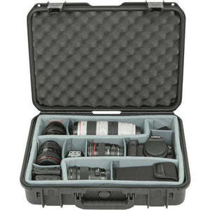 SKB iSeries 1813-5 Case with Think Tank-Designed Photo Dividers & Lid Foam (Black) at PROCAM | procam.com