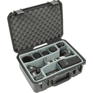 SKB iSeries 1813-7 Case with Think Tank Designed Photo Dividers & Lid Foam (Black) at PROCAM | procam.com