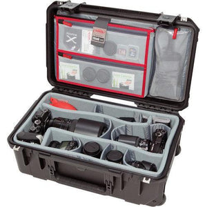 SKB iSeries 2011-7 Case with Think Tank Designed Photo Dividers & Lid Organizer (Black) at PROCAM | procam.com