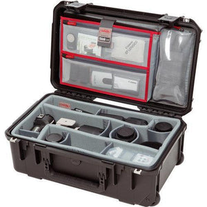 SKB iSeries 2011-7 Case with Think Tank Designed Photo Dividers & Lid Organizer (Black) at PROCAM | procam.com