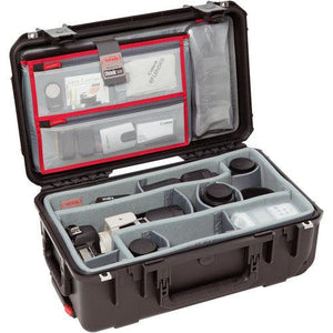 SKB iSeries 2011-7 Case with Think Tank Designed Photo Dividers & Lid Organizer (Black) | PROCAM
