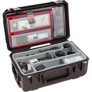 SKB iSeries 2011-7 Case with Think Tank Designed Photo Dividers & Lid Organizer (Black) at PROCAM | procam.com