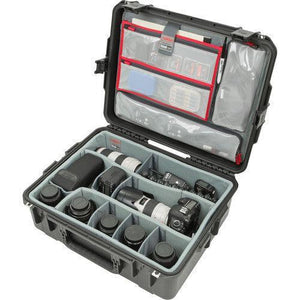 SKB iSeries 2217-8 Case with Think Tank Photo Dividers & Lid Organizer (Black) at PROCAM | procam.com