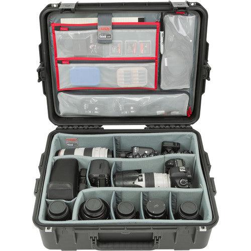 SKB iSeries 2217-8 Case with Think Tank Photo Dividers & Lid Organizer (Black) | PROCAM