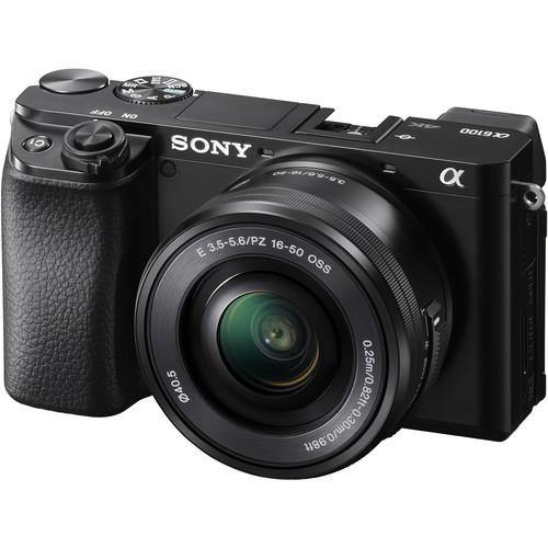 Sony Alpha a6100 Mirrorless Digital Camera with 16-50mm Lenses | PROCAM