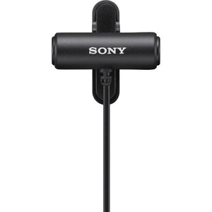 Sony ECM-LV1 Compact Stereo Lavalier Microphone with 3.5mm TRS Connector at PROCAM | procam.com