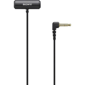 Sony ECM-LV1 Compact Stereo Lavalier Microphone with 3.5mm TRS Connector at PROCAM | procam.com
