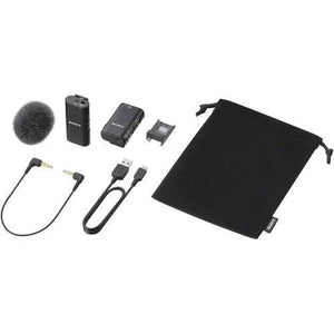 Sony ECM-W2BT Camera-Mount Digital Bluetooth Wireless Microphone System for Sony Cameras at PROCAM | procam.com