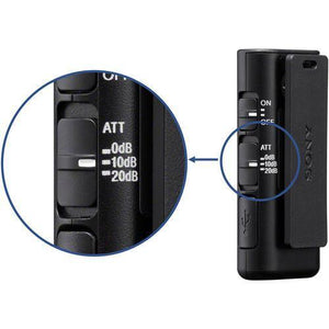 Sony ECM-W2BT Camera-Mount Digital Bluetooth Wireless Microphone System for Sony Cameras at PROCAM | procam.com