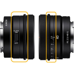 Sony FE 40mm f/2.5 G Lens at PROCAM | procam.com