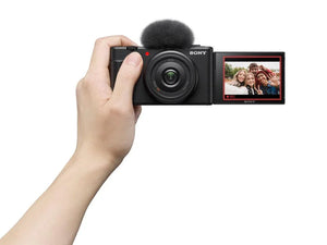 Sony ZV-1F Vlogging Camera (Black) at PROCAM | procam.com