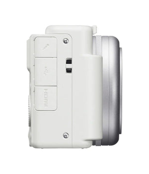 Sony ZV-1F Vlogging Camera (White) at PROCAM | procam.com