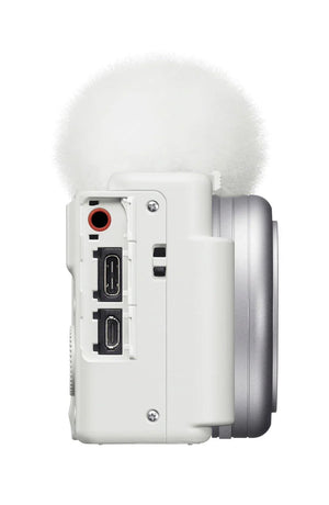 Sony ZV-1F Vlogging Camera (White) at PROCAM | procam.com