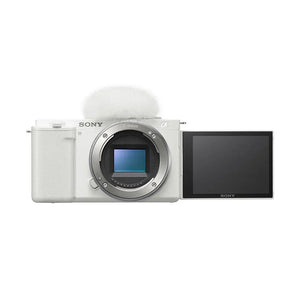 Sony ZV-E10 Mirrorless Camera (Body Only, White) at PROCAM | procam.com