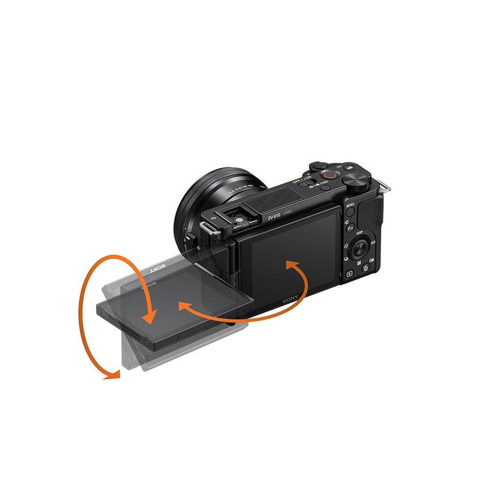 Sony ZV-E10 Mirrorless Camera with 16-50mm Lens (Black) | PROCAM
