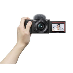 Sony ZV-E10 Mirrorless Camera with 16-50mm Lens (Black) at PROCAM | procam.com