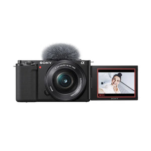 Sony ZV-E10 Mirrorless Camera with 16-50mm Lens (Black) at PROCAM | procam.com