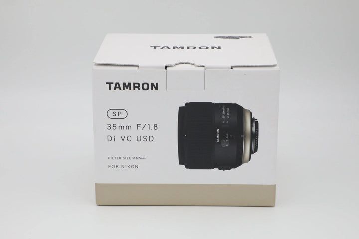 *** USED *** Tamron 35mm f1.8 Di VC USD Lens for Nikon mount | PROCAM