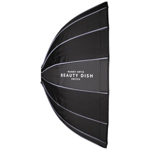 Westcott Beauty Dish Switch by Manny Ortiz (36”, Silver Interior) at PROCAM | procam.com