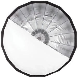 Westcott Beauty Dish Switch by Manny Ortiz (36”, Silver Interior) at PROCAM | procam.com
