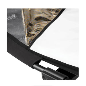 Westcott Eyelighter 3 Reflective Panel (Silver, White, and Sunlight Fabric) at PROCAM | procam.com