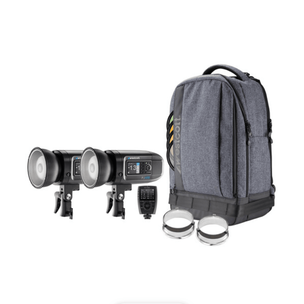 Westcott FJ400 Strobe 2-Light Backpack Kit with FJ-X3 S Wireless Trigger for Sony Cameras | PROCAM