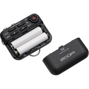 Zoom F2 Ultracompact Portable Field Recorder with Lavalier Microphone | PROCAM