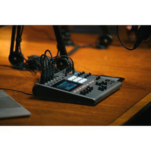 Zoom PodTrak P8 Portable Multitrack Podcast Recorder at PROCAM | procam.com