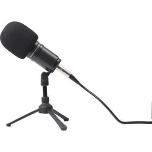 Zoom ZDM-1 Podcast Mic Pack with Headphones, Windscreen, XLR, and Tabletop Stand at PROCAM | procam.com