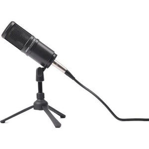 Zoom ZDM-1 Podcast Mic Pack with Headphones, Windscreen, XLR, and Tabletop Stand at PROCAM | procam.com