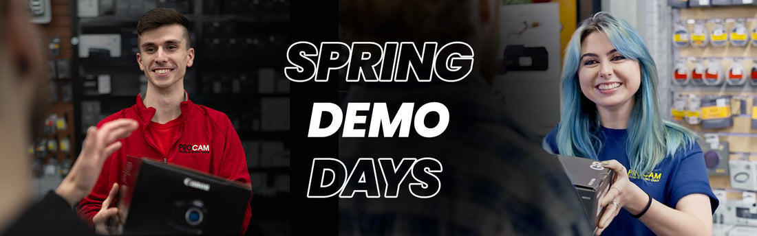 PROCAM Announces Spring Demo Days – The Biggest Sale of the Season!
