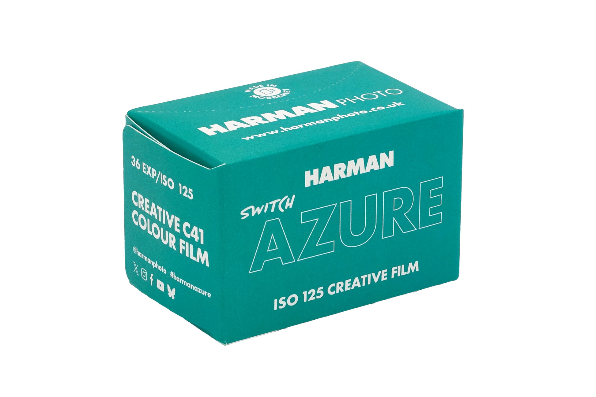 HARMAN SWITCH AZURE Film (35mm Roll Film, 36 Exposures)