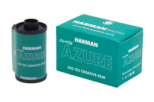 HARMAN SWITCH AZURE Film (35mm Roll Film, 36 Exposures)