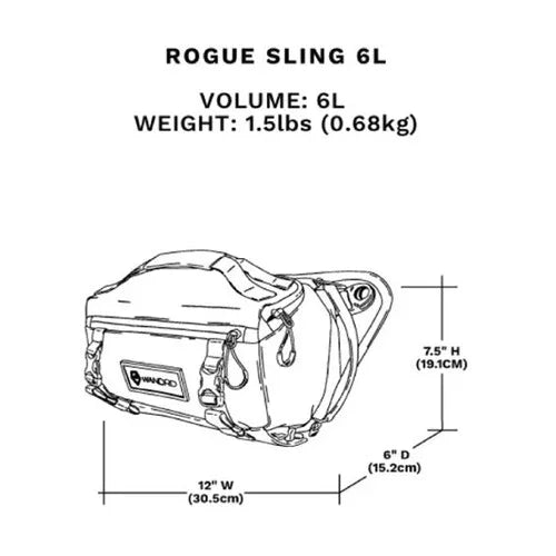 WANDRD ROGUE 6L Sling (Wasatch Green) at PROCAM | procam.com