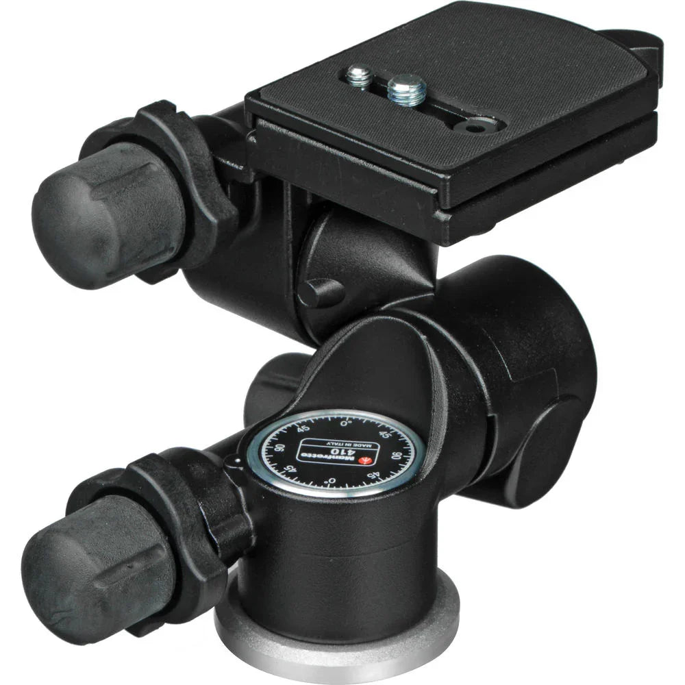 Manfrotto 410 Junior Geared Head - Supports 11 lbs (5kg) at PROCAM | procam.com