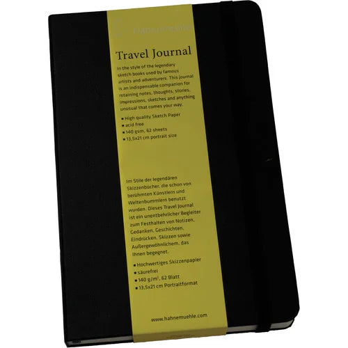 Hahnemuhle Travel Journal 5.3 x 8.3" Portrait, 62 Sheets at PROCAM | procam.com