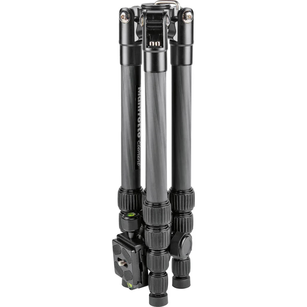 Manfrotto Element Carbon Fiber Small Traveler Tripod (Black) at PROCAM | procam.com