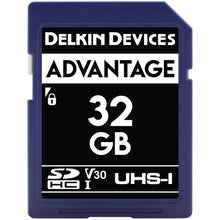 Delkin Devices ADVANTAGE UHS-I (V30) SDXC Card - 32GB